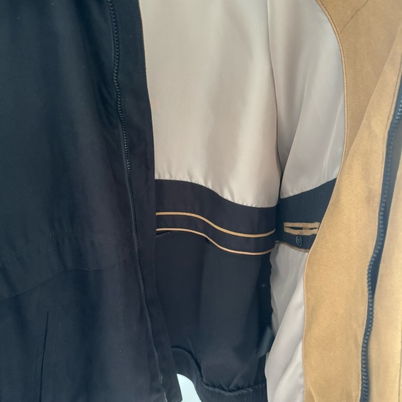 Massimo Men’s Demi Saison Lightweight Fall/Spring Black Jacket - Picture 7 of 16